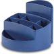 Han pennenbak - rondo karma - 9-vaks - blauw - 100% gerecycled materiaal - ha-17468-16