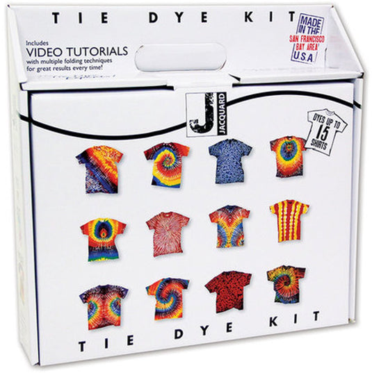 Jacquard tie-dye set groot primair 2 - creatief speelgoedpakket.