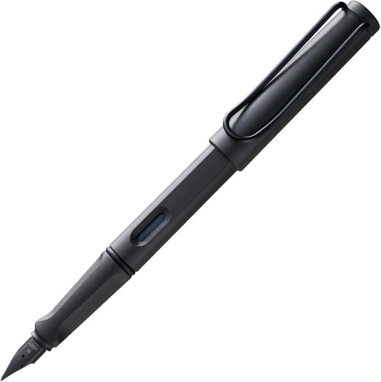 Lamy kalligrafiepen safari 017f zwart blauw mat zwart