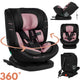 Lionelo bastiaan i-size 4in1 autostoel isofix 360° draaibaar – van geboorte tot 12 jaar (40-150 cm) – rwf fwf – top tether – memory foam – sideprotect – brede comfortzitting – i-size