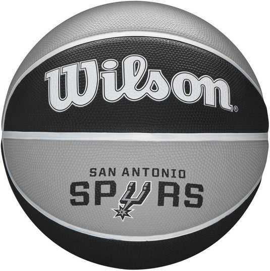 Wilson nba team tribute san antonio spurs basketbal zilver 7