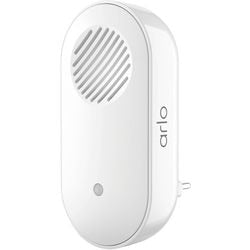 Arlo deurbel gong (chime) - deurbel gong - gecertificeerd accessoire - draadloos audio alarm, instelbare melodie, sirene - compatible met essential video deurbel (draadloos en bedraad) - ac2001-100pes