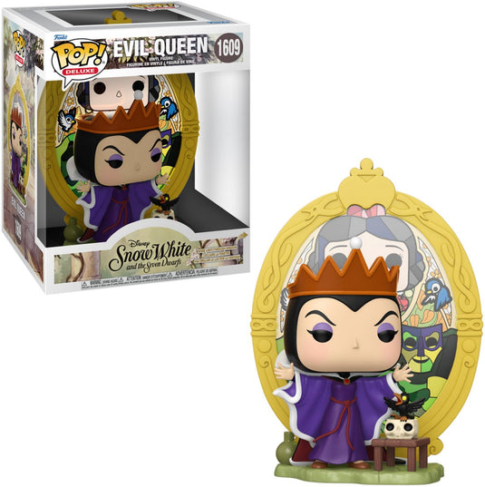 Snow white evil queen (pop! deluxe) vinylfiguur 1609 unisex funko pop! - meerkleurig - standard