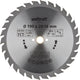 Wolfcraft - cirkelzaagblad 190x20mm - 30 tanden - zaagblad voor cirkelzaag - serie groen - 6376000