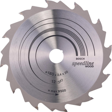 Bosch cirkzb speed 160x20x2,4 12t fz wz