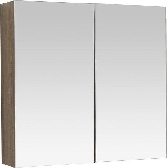 Differnz spiegelkast reno 75cm eiken