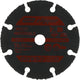 Norton clipper multi materials - carbide doorslijpschijf - 76mm - voor de haakse slijper