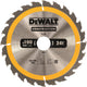 Dewalt serie - houtzaagblad - 190mm - 24 tanden - anti-stick