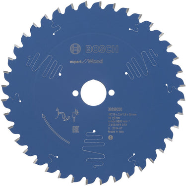 Bosch 2608644079 cirkelzaagblad expert voor hout 216x30 - 40 tanden