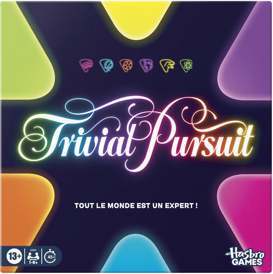 Hasbro gaming trivial pursuit - bordspel - franstalig