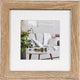 Henzo fotolijst - - modern - fotomaat 15x15 cm - lichtbruin
