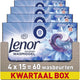Lenor wasmiddel all-in-1 pods zeebries - 4 x 15 stuks