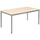 Tafel sodematub ft168rect-6515 esdoorn zilver
