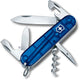 Victorinox spartan zakmes - 12 functies - transparant blauw