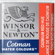 Winsor newton w n cotman aquarelverf half napje cadmium red hue