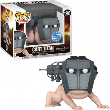 Funko pop! attack on titan - cart titan 6 inch #1290 exclusive