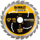 Dewalt cirkelzaagblad voor hout | extreme runtime | ø 210mm asgat 30mm 24t - dt99565-qz