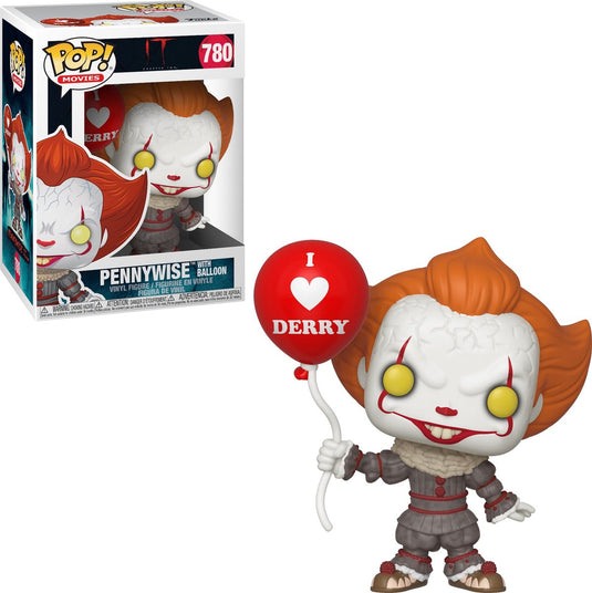 Funko pop movies: it chapter 2 - pennywise with balloon - pop