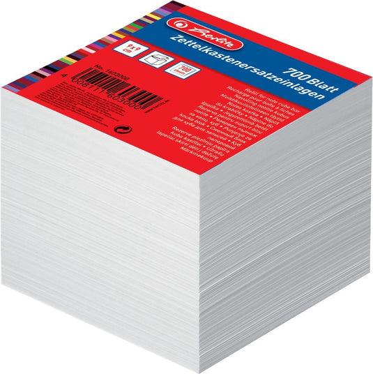 Herlitz memoblok wit 700 1603000 1 stuk(s)