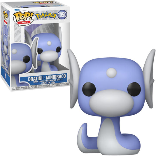 Funko pokémon dratini - minidraco vinylfiguur 1050 unisex pop! - neutraal - standard