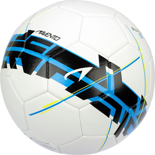 Avento voetbal - pro-filer - zwart blauw - maat 5 - ⌀ ca. 22 cm