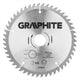 Graphite cirkelzaagblad 190 mm, 50 tands, hout