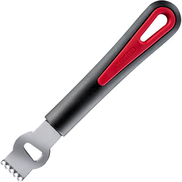 Westmark citroentrekker zesteur met canneleermes, lengte: 16,5 cm, roestvrij staal kunststof, gallant, zwart rood, 29302270