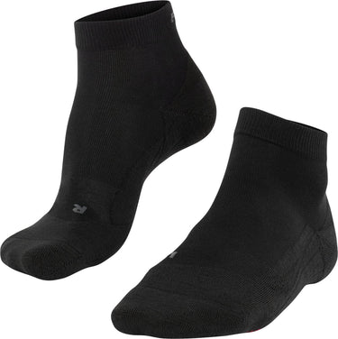 Falke go2 short anti-blaar katoen functioneel materiaal golfsokken heren zwart - maat 46-48