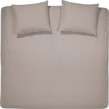 Cinderella morning dekbedovertrek - tweepersoons - flanel - lits-jumeaux - 240x200 220 cm - taupe