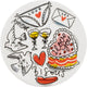 Blond amsterdam , specials. love: petit four 12 cm bisous