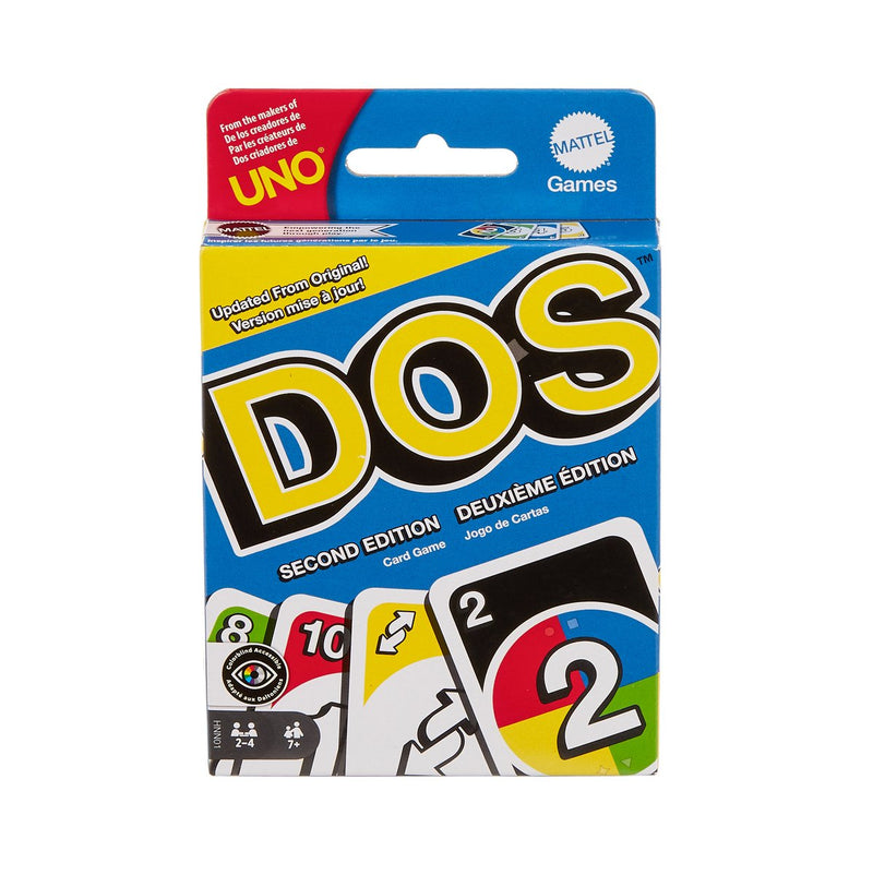 Load image into Gallery viewer, Mattel games uno dos second edition
