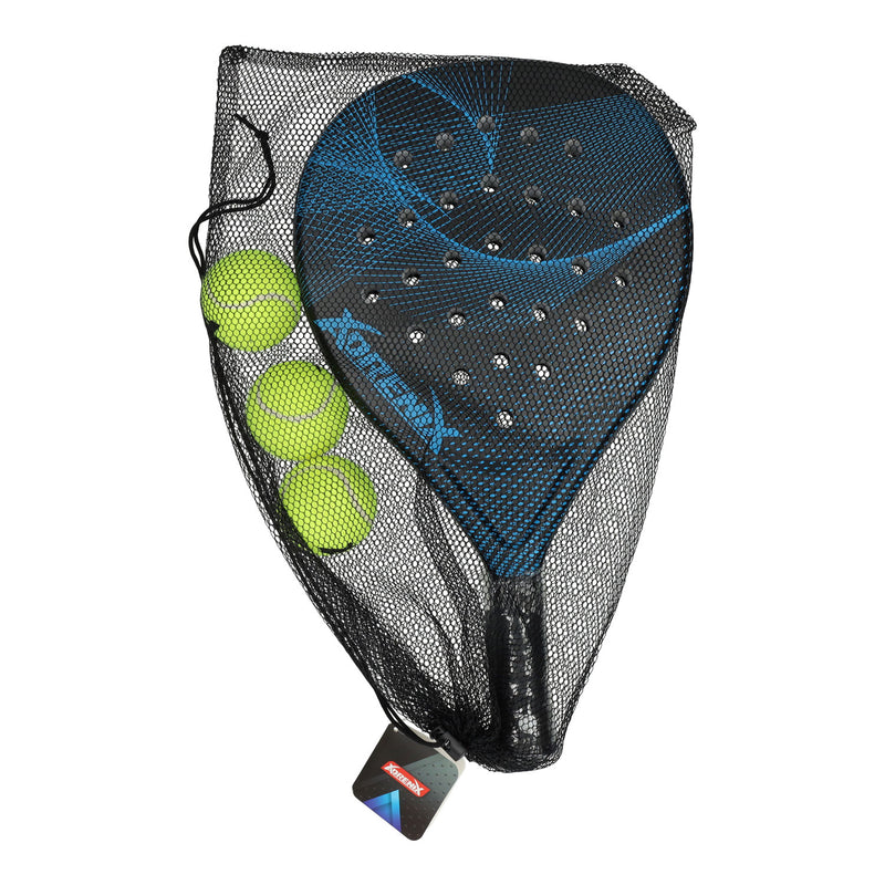 Load image into Gallery viewer, Adrenix padelset racket met 3 ballen - blauw
