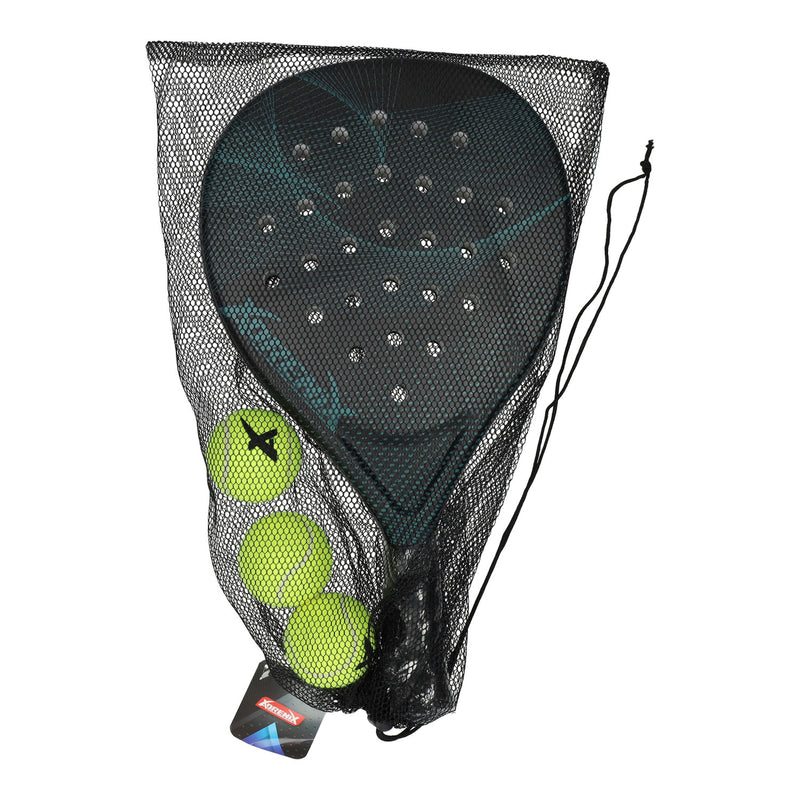 Load image into Gallery viewer, Adrenix padelset racket met 3 ballen - groen
