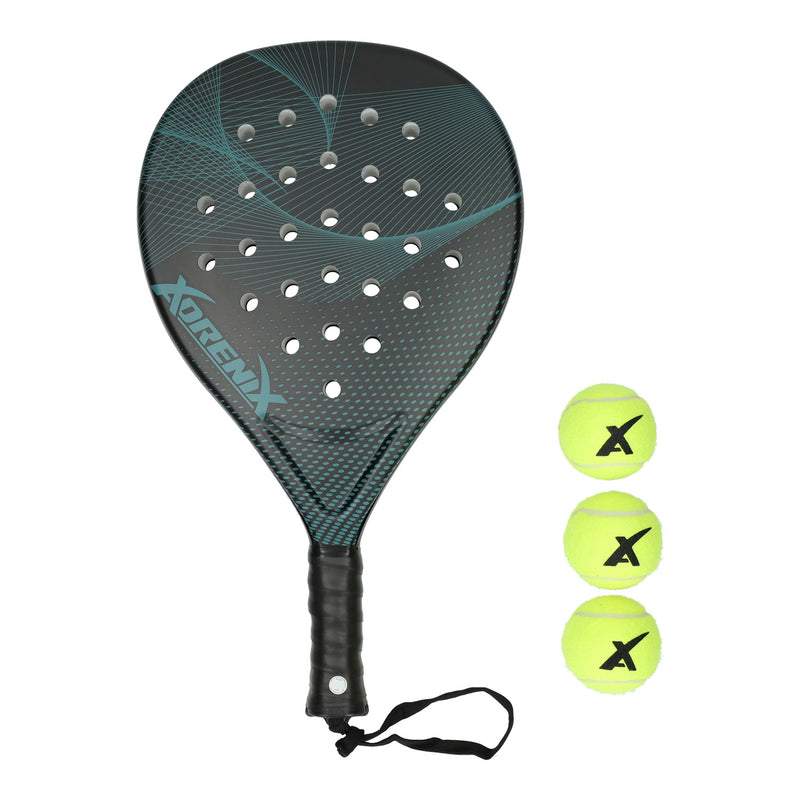 Load image into Gallery viewer, Adrenix padelset racket met 3 ballen - groen
