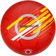 Avento straatvoetbal - worldcup - rood - spanje - maat 5