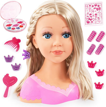 Bayer design - kaphoofd charlene super model - blond haar