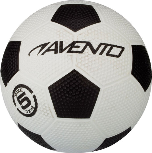 Avento straatvoetbal - el classico - wit zwart - maat 5