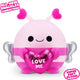 Snackles valentines edition 8-inch plush (bumblebee with heart-shape chocolate)
