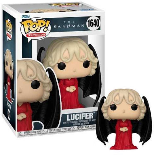 Funko sandman lucifer vinyl figur 1640 pop! meerkleurig vinyl - fan merch, tv-series