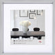 Walther steel style - kunststof lijst - fotoformaat 30x30 cm - zilver
