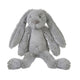Happy horse konijn richie knuffel 28cm - grijs - baby knuffel