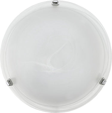 Eglo salome plafond- en wandlamp - e27 - ø 30 cm - grijs wit