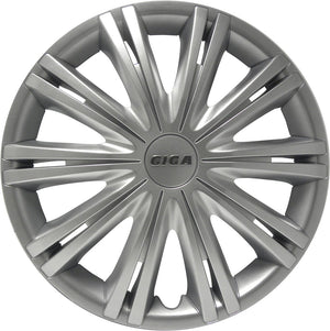 Carpoint wieldoppen giga 14 inch abs zilver set van 4