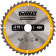 Dewalt dt1953-qz serie - cirkelzaagblad - 216mm - 40 tanden - voor hout en composiet