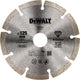 Dewalt dt3711 diamantschijf gesegmenteerd 125x22,23mm