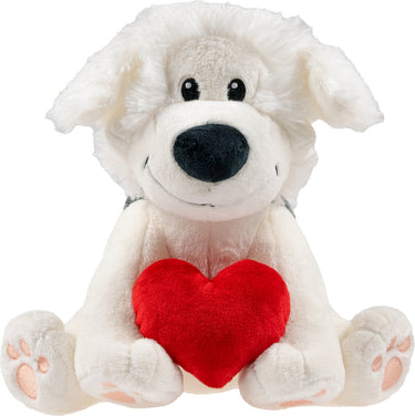 Samson marie samson en marie knuffel pluche samson met hart, 30cm