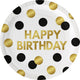 Paper dreams celebration! plates - happy birthday