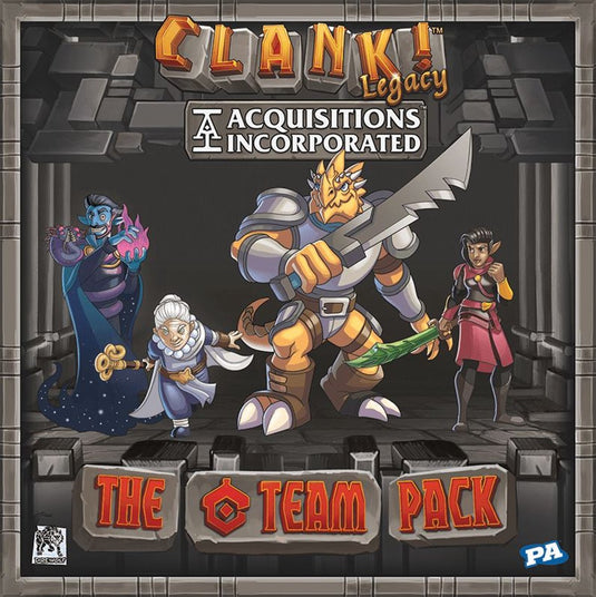 Asmodee bordspel clank! legacy the c team pack uitbreiding engels.