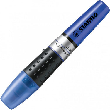 Stabilo luminator - markeerstift - extra grote inkttank- blauw - per stuk