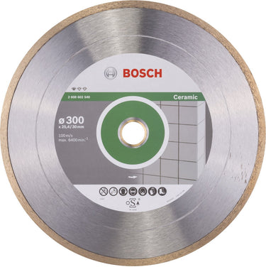 Bosch - diamantdoorslijpschijf standard for ceramic 300 x 30+25,40 x 2 x 7 mm